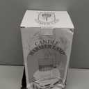 Candle Warmer Lamp with Timer, Christmas Birthday Gifts for Women Mom, House Warming Gifts New Home Vintage Decor, Wax Melt Warmer for Jar Candles (Black Amber)