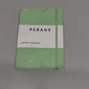 PAPERAGE Dotted Journal Notebook, (Sage Green), 160 Pages, Medium 5.6 in x 8 in - 100 GSM Thick Paper  Hardcover Journaling Notebook for Work, School & Bullet Journaling