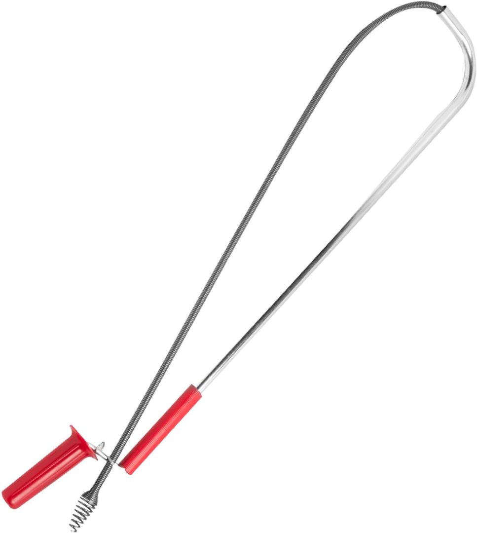 Plumb Craft 7730010 3' Light Duty Auger (Foot) Length for House Hold Toilets, Orange