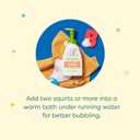 Babyganics Baby Shampoo + Body Wash Pump Bottle, Orange Blossom, Non-Allergenic and Tear-Free, 16 Fl Oz (Pack of 3), Packaging May Vary