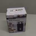 SIMPLETASTE Milk Frother, 4-in-1 Electric Milk Steamer, Automatic Warm and Cold Foam Maker and Milk Warmer for Latte, Cappuccinos, Macchiato (Blue)