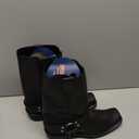 Durango Men's DB510 11" Harness Boot Oiled Black 12 D - Medium