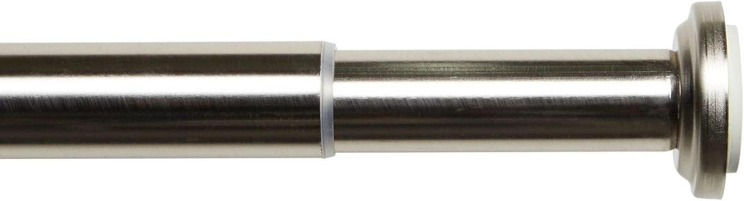 EXCLUSIVE HOME Tension Rod, Brushed Nickel, Adjustable 24"-40" EXCLUSIVE HOME Tension Rod, Brushed Nickel, Adjustable 24"-40"