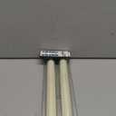 Homemory 2 Pcs Real Wax Made Flameless Taper Candles with Remote and Timer, 9.6" Ivory Battery Operated Candle Stick Flickering, Led Taper Candles with Lifelike Flame for Indoor Home Decor