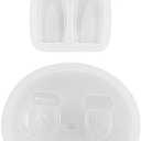 Silicone Chocolate Molds for Birthday Cakes - Adorable Face Fondant Toppers, Non-Stick Baking Tools for DIY Cupcakes (Medium/Suitable for 4 inches)