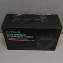 Nekteck Shiatsu Neck Massager for Pain Relief Deep Tissue with Heat, FSA Eligible 3D Kneading Massage Pillow Back Shoulder Massager for Body Muscle, HSA Eligible, Gifts for Him Her (NOT Cordless) (Black)