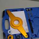 Vibration Damper Holding Tool Replaces T10531, Crankshaft Pulley Shock Absorber Removal Kit Compatible with Audi Skoda Seat VW 1.8 2.0 4V TFSi EA888 Engines