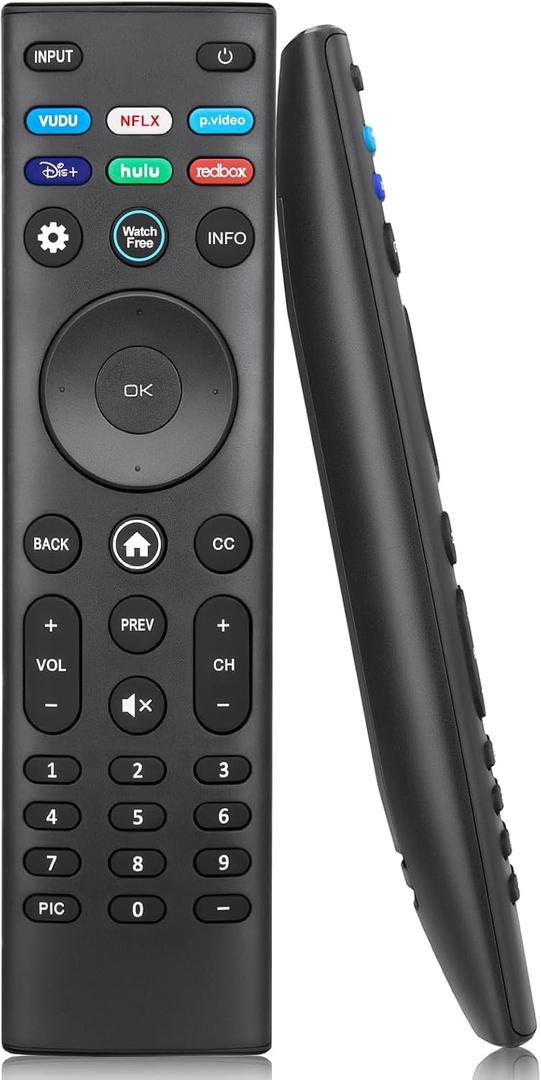 Universal Remote Control XRT140 for VIZIO Smart TV Remote Replacement XRT136 XRT260 XRT270 Smartcast D, E, M, P, V, PX Series Smart TVs (for Vizio TVs)