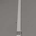 Snugly Fit 18" Length Cabinet Door Protector, Flexible Slip-On Plastic Edge Guard, Thin Transparent Edge Protectors to Prevent Wear, Chipping, Discoloration, Cabinet Bumpers, 3/4" Thick, 2 PCS