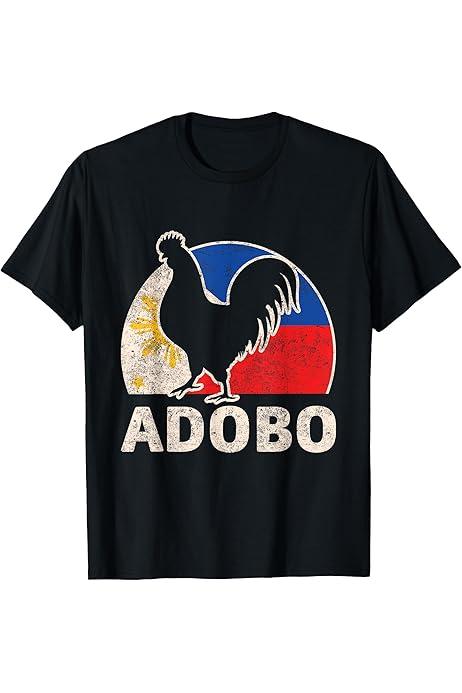 Chicken Adobo Shirt Filipino Men Women Food Philippines T-Shirt, Size M