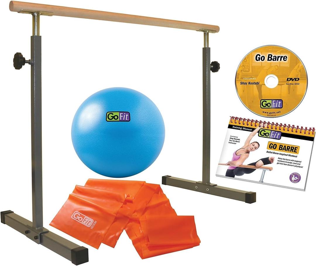 GoFit Brown GoBarre Workout Set (GF-BBAR)