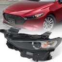 Huray LED Headlight Assembly for Mazda 3 2019-2021 LH Projector Headlamp OE Factory Replacement for MA2502155 Left Driver Side