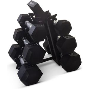 Dumbbell Weights Set, Home Gym Equipment Set, Portable Weighted Exercise Dumbbells for Fitness, Training, and Lifting Workouts