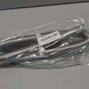 Cayludg 1 Inch Stainless Steel Exhaust Hose, 120CM/ 47.24 Inch Flexible Diesel Heater Exhaust Pipe, Parking Air Heater Exhaust Pipe Tubing, Fuel Tank Diesel Gas Vent Hose with 2 Hose Clamps