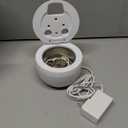 Retainer Cleaner, Upgraded Open-Window 45kHz Retainer Cleaner 200ML Dental Cleaning Pod with 4 Modes & Digital Timer (White Upgraded Version)