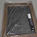 Tabletop Chalkboard Signs 10.2"x14" Magnetic Small Chalkboard Sign, Desktop Standing/Wall Hanging Blackboard with Liquid Chalk Marker, Wood Framed Menu Board for Kitchen, Caf, Home Decor