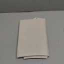 Decorelia Waterproof Faux Linen Tablecloth for Round Dining Table, Decorative Fabric Rustic Tablecloth Cover for Holiday, Banquet, Outdoor & Kitchen Table(60 Inch, Round (2-4 Seats), Ivory)