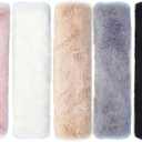 5 Pcs Fluffy Car Seat Belt Cover Pads Soft Seatbelt Cushion Carseat Seat Belts Shoulder Strap Covers Comfort Pad