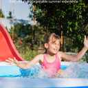Inflatable Pool, EVAJOY 118'' x 72'' x 20'' Above Ground Pool, Kiddie Pool Large Size Thickened Blow Up Swimming Pools Play Center for Kids Children Family Outdoor Garden Backyard