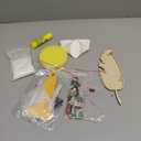 DIY Mosaic Tiles Multipurpose Hand Crafted Innovative Feather Shape Mosaic Tiles Kit for Crafts for Adults Kids (Feathers Pattern)