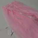 6ft Pink Tulle Table Skirt  MAQIHAN Table Skirt Tablecloth for Round Rectangular Tables Made of Tutu Fabric Restaurant Dessert Table Wedding Birthday Party Baby Shower Decoration Teacher Table Skirt