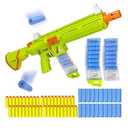 Soft Bullet Toy Gun Rifle, Semi-Auto & Manual Modes with Shell Ejecting Action, Electric M416 Foam Dart Launcher Toy Blaster, Outdoor Party Games Christmas Birthday Gift for Teens 14+ (Green)