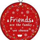 Friends Ornaments, Friends are The Family We Choose, Best Friend Christmas Ornament, Friend Ornaments for Women, Friendship Ornament, Friendship Gifts for Women