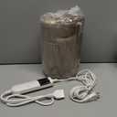 Electric Blanket Heated Throw, Soft Flannel 50"x60" Heating Blanket with 8 Hours Auto Off 10 Fast Heating Levels Machine Washable Sherpa Heated Blanket with Overheating Protection