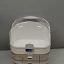 Makeup Organizer Countertop, Skincare Holder Bathroom Counter Organizer, Storage Box Cosmetic Display Cases, Teen Girl Gifts Make up Organizers for Vanity, Dresser (Sliver)