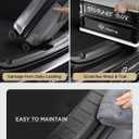 TPARTS Tailgate Threshold Cover for Tesla Model Y Juniper 2026 2025 Anti-Scratch Trunk Bumper Guard Door Sill Protector TPE Trunk Sill Guard Model Y Interior Accessories (Premium/Performance)