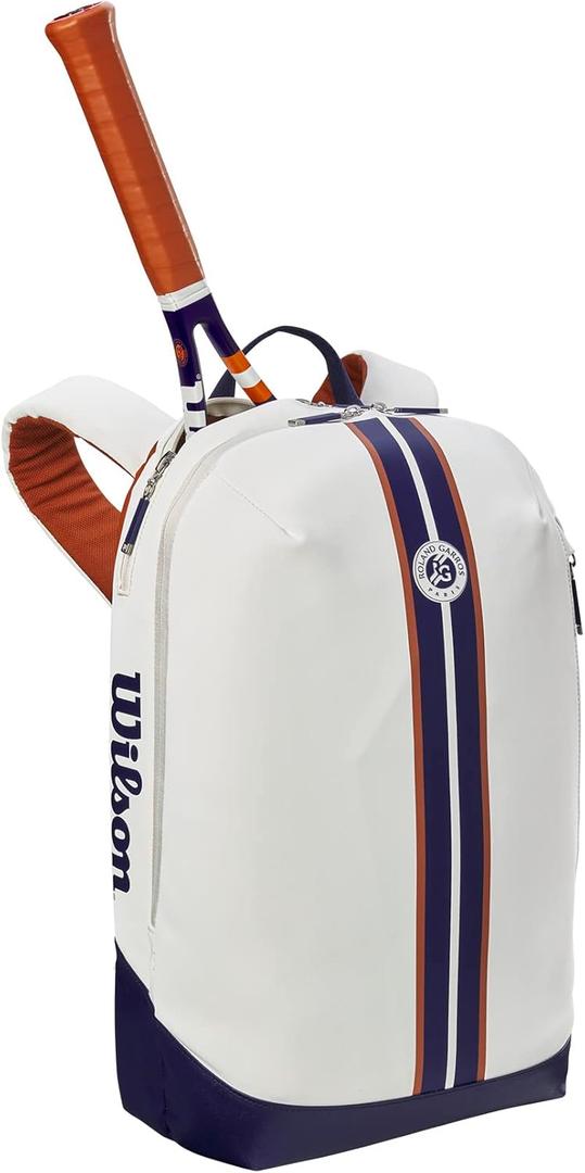 Wilson Roland Garros Super Tour Tennis Backpack (Navy/White)
