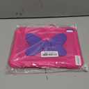 VOFUOE for iPad 10th Generation Case for Kids Girls 2022 10.9 for iPad A16 Case 11th Generation 2025 with Screen Protector Shoulder Strap Butterfly Wings Stand Pencil Holder Rugged Cover-Rose Red