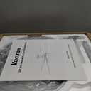 52 Inch Ceiling Fans with Lights and Remote, Brushed Nickel Flush Mount Low Profile Ceiling Fan for Bedroom, Living Room, Patio, Dimmable 6 Speeds Noiseless, ETL Listed