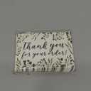 48-Count Thank You for Your Order Cards, for Small Business Purchase Blank Postcards, 4" x 6"