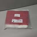 Dog Sweater for Medium Dogs Argyle Cable Knit Turtleneck Pullover Winter Clothes Boys Girls French Bulldog Dachshund Corgi Beagle Pug Pet (L, Red)