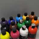 Nicpro 14 Colors Acrylic Leather Paint (8.45 oz, 250 ml) Leather Dye for Shoes, Sneakers, Bags, Furniture, Jackets, Car Seat, Wallets, Shoe Leather Paint Kit for DIY Crafts Kid Adult with Color Wheel