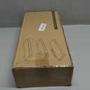 BAYKA Floating Shelves for Wall, Wall Mounted Rustic Wood Shelves for Bathroom, Bedroom, Living Room, Kitchen, Hanging Shelf for Books/Storage/Room Decor with 22lbs Capacity (Black, Set of 3, 15.7in) (A. Black - Universal Classic Style)