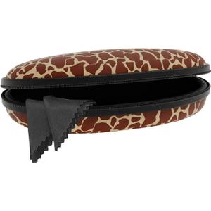 XANAD Hard Case for EyeGlass Case Hard Shell for Sunglasses/Blue Light Glass/Safety Glasses/Reading Glass/Night Driving Glasses (Deer Pattern) (Deer Animal Print)