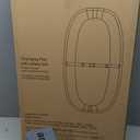 Evolur Eva Baby Changing Pad, Soft, Lightweight and Portable Changing Pad, Fits All Changing Table, Waterproof Firm Padding - Dark Gray