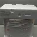 PoKat 24" Modern Ceramic Table Lamps Set of 2 for Bedroom, White Bedside Lamps for Night Stands, Farmhouse Desk Decor Nightstand Table Lamps for Living Room End Table Beige