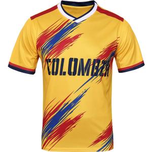 DIBEI Fan Soccer Jersey for 2026 World Cup Fan Soccer Jersey - ArgentinaBrazilMexicoCanada & USA (L)