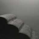 EHEYCIGA Curved Dog Stairs Ramp for High Beds 19.7" H, 4-Step Dog Steps for Small Dogs and Cats, Pet Stairs for High Bed Climbing, Non-Slip Balanced Pet Step Indoor, Grey