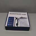 Shower Head,10Rain Shower Head with Handheld Spray Combo and Adjustable Extension Arm/3-Way Flow Regulator/Shower System,High Pressure Rain Fall Hose,Matt Black