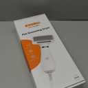 2-in-1 Dog Dryer with Slicker Brush for Small Dogs and Cats, Pet Hair Dryer, Dog Blow Dryer for Grooming with 300 Watts, 75-85 dB, Adjustable Temperature, Overheat Protection