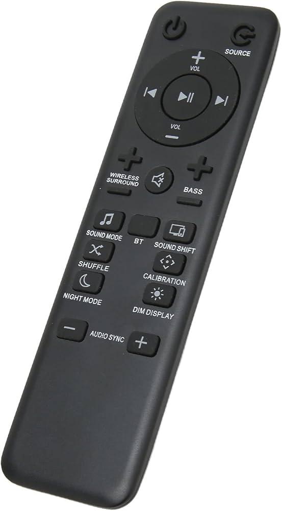 Soundbar Remote Control, Soundbar Remote Control Replacement for 5.1 Bar Soundbar, 2.1 Bar Soundbar, 3.1 Bar Sound Bar