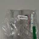 TOWON Small Glass Dry Erase Board, Desk White Board with Standing, Mini Whiteboard Easel Pad Set, Stenography Artifact for Office, Home and School Supplies, 8 x 6 Inches, Gray