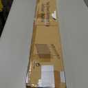 Grandekor No Drill Top Down Bottom Up Cellular Shades, 1.5 Inch Large Cell Cordless Blackout Honeycomb Blinds for Indoor Windows, Thermal Privacy, Rental Friendly White 35" W x 64" H