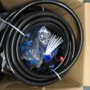 300FT Drip Irrigation System Kit, Quick Push-to-Connect Auto Garden Watering Irrigation System with 70FT 1/2'' & 230FT 1/4'' Tubing, Adjustable Dripper Sprayers for Raised Bed, Lawn, Greenhouse
