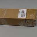 Tension Rod 51-145Inch, Extra Long Curtain Rod No Drilling for Window or Bathroom, Outdoor Curtain Rods for Patio, Easy to Install, Never Rust, Rod Diameter 1.26 Inches-Black