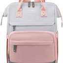 LOVEVOOK Laptop Backpack for Women, 15.6 Inch Work Business Backpacks Purse with USB Port, Large Capacity Nurse Bag College Bookbag for School, Waterproof Casual Daypack for Travel 